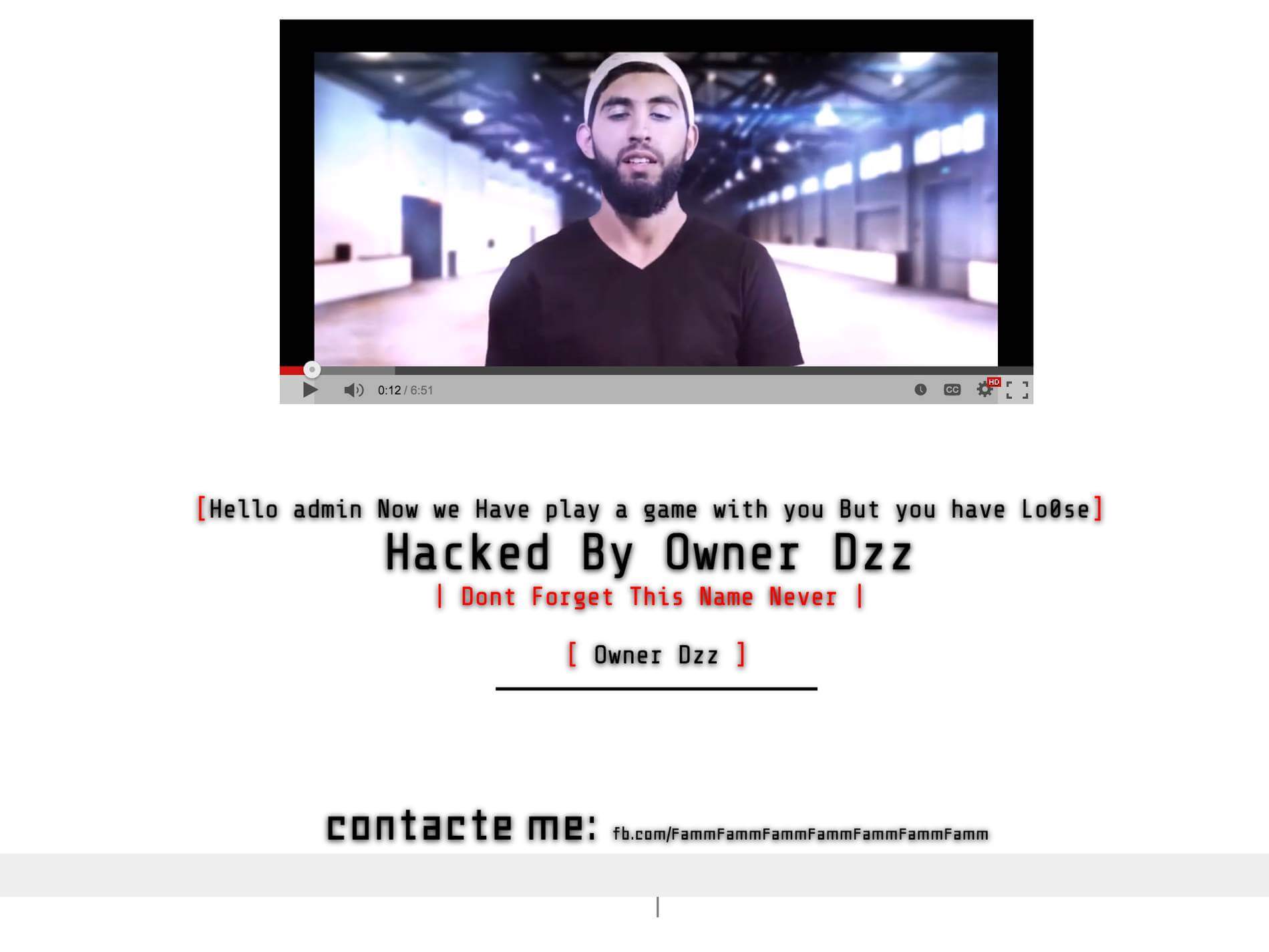 Website Hack